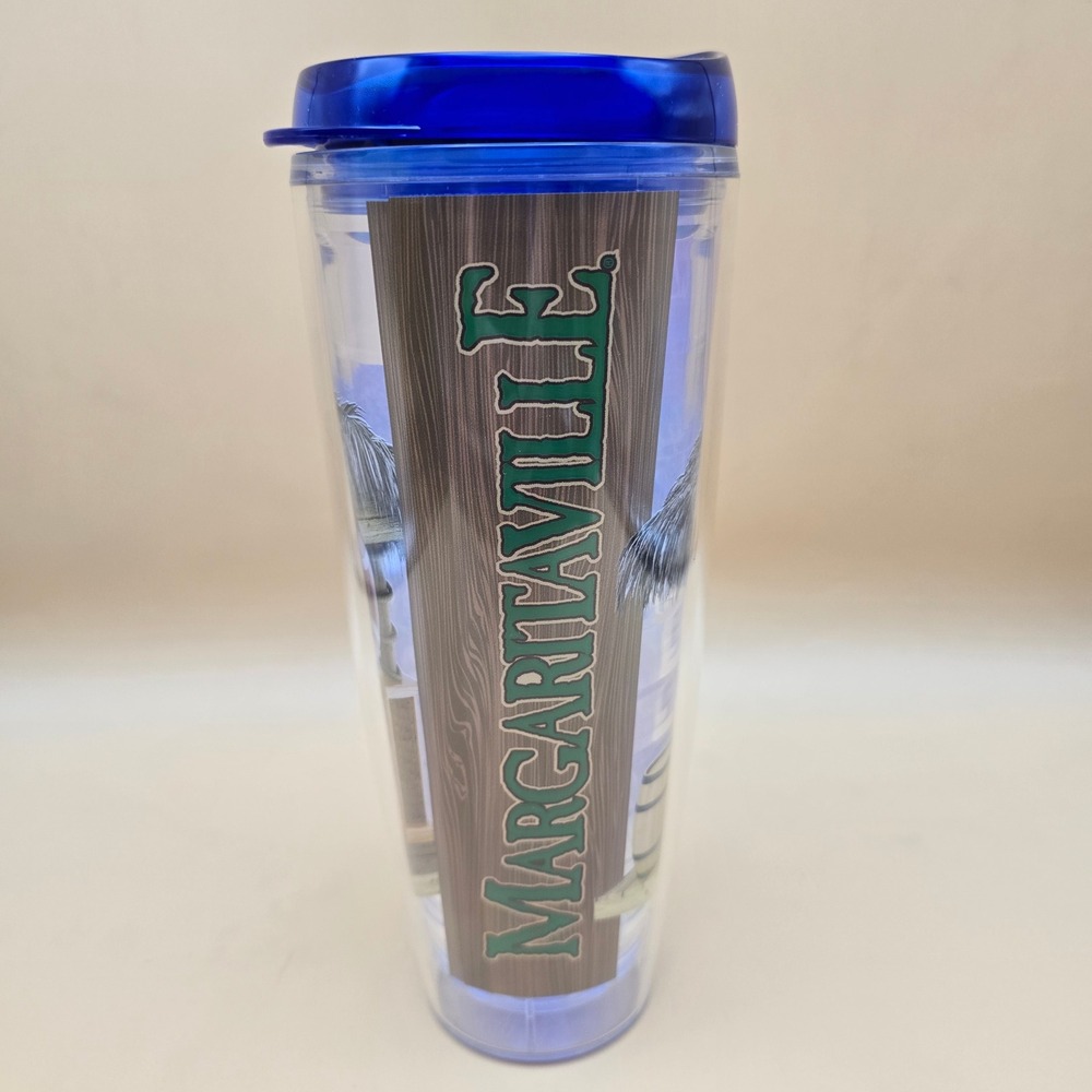 Margaritaville 26 oz Insulated Tumbler Wasting Away Again Blue Lid Made in‎ USA